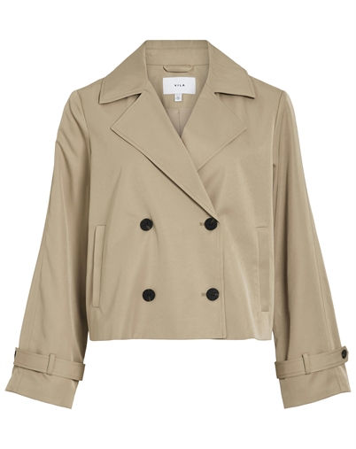 Vila - VIAddison Short Jacke - Savannah Tan